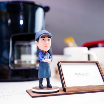 캐리큐어, 유니폼, 12cm, 명함꽃이