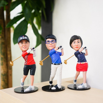 캐리큐어, 골프 트로피, 19cm