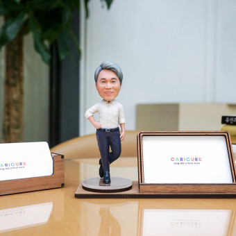 캐리큐어, 비지니스, 12cm, 명함꽂이