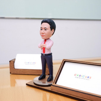 캐리큐어, 비지니스, 12cm, 명함꽂이