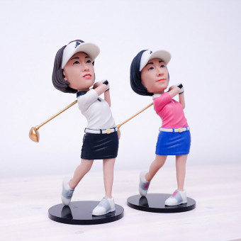 캐리큐어, 골프 트로피, 15cm