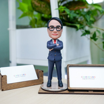 캐리큐어, 비지니스, 15cm, 명함꽂이