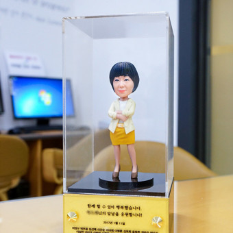 캐리큐어, 비지니스, 15cm, 골드케이스
