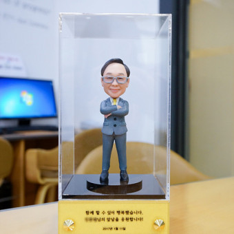 캐리큐어, 비지니스, 15cm, 골드케이스