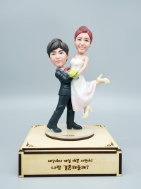 웨딩 피규어,커플 피규어,프로포즈 선물,결혼기념일 선물,집들이 선물,신혼 인테리어,피규어제작,only you